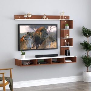 Anikaa Larisa Engineered Wood Wall Mount TV